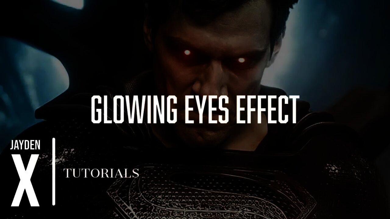 How To Make Glowing Eyes Effect (Superman) - After Effects Tutorial