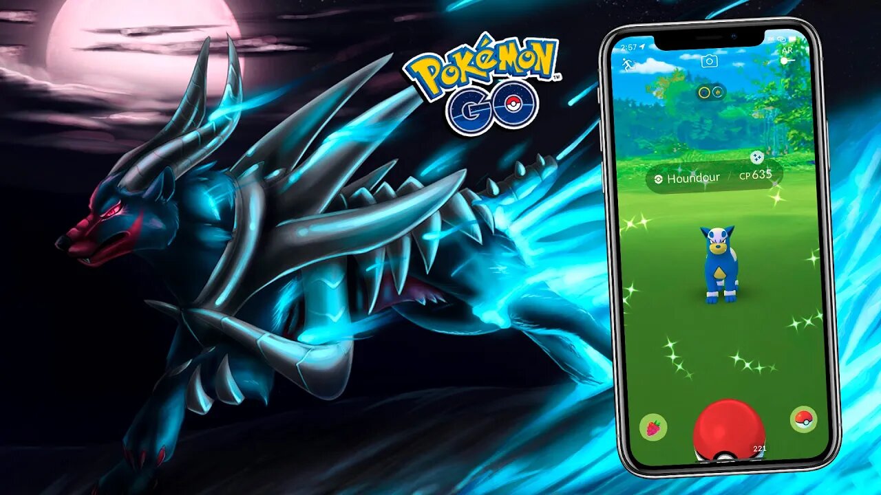 🕕 HOUNDOUR E HOUNDOOM SHINY AGORA!!! Dobro de Stardust na Capturar! POKÉMON GO Hora do Holofote!