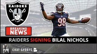 Las Vegas Raiders Signing Bilal Nichols In 2022 NFL Free Agency | Latest Raiders News