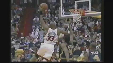 Alonzo Mourning 28 Points 3 Ast Vs. Pacers, 1999-2000.