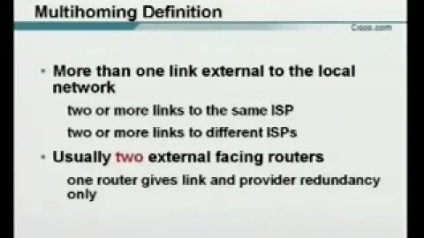 Tutorial BGP Multihoming Techniques