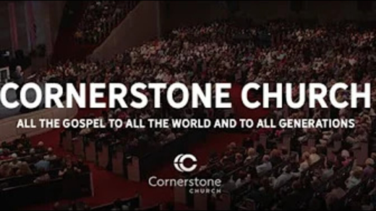 Cornerstone Church LIVE 6:30pm on Sunday January 9th 2022