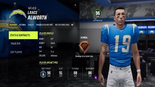 How To Create Lance Alworth Madden 23