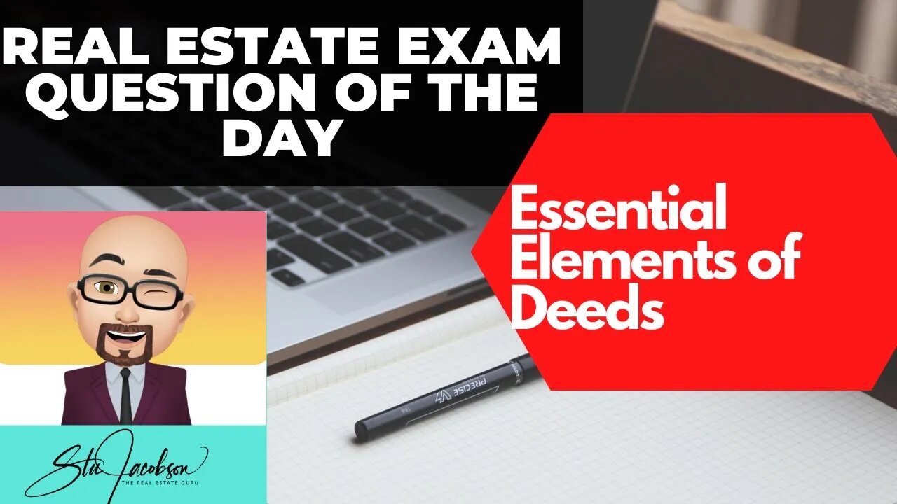 Daily real estate exam practice question -- Deeds explained