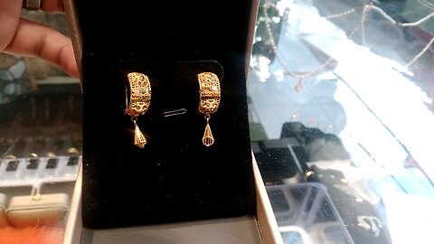 Gold earrings 22 karat Gold