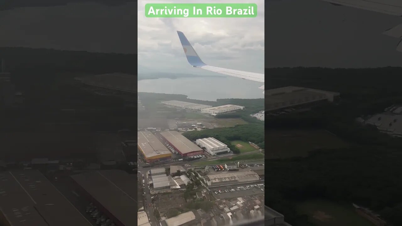 Arriving In Rio de Janeiro, Brazil #shorts