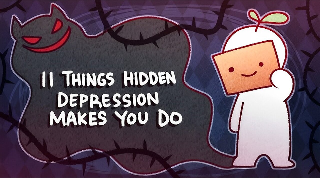 11 THINGS HIDDEN DEPRESSION MAKES YOU DO