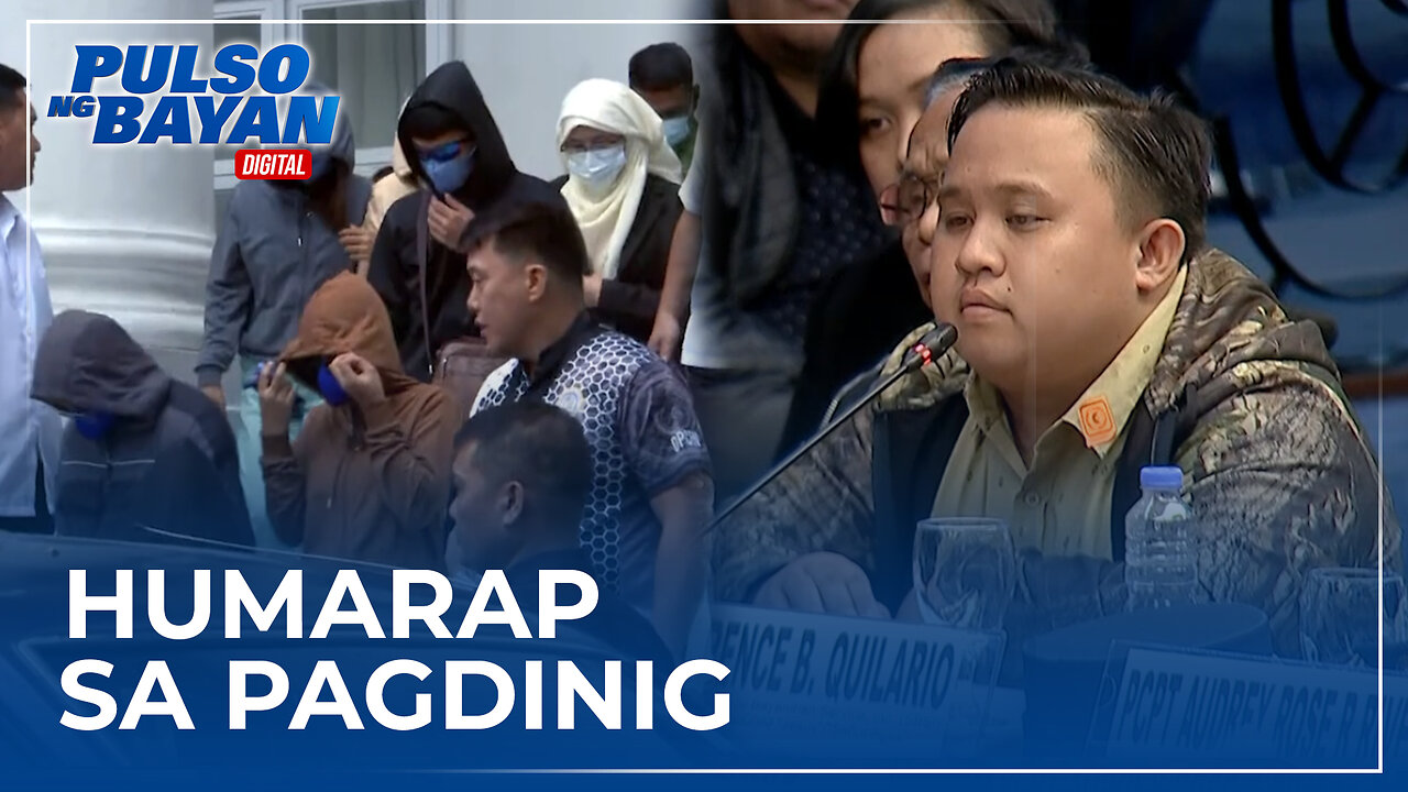 Senior Agila at iba pang kasapi ng SBSI, humarap sa pagdinig ng DOJ