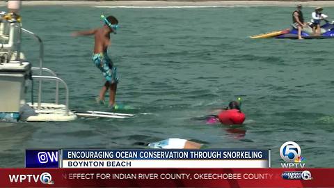 Encouraging ocean conservation through snorkeling in Boynton Beach
