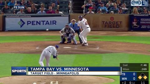 Kyle Gibson helps Minnesota Twins top Tampa Bay Rays 5-1 in rain-delayed series opener