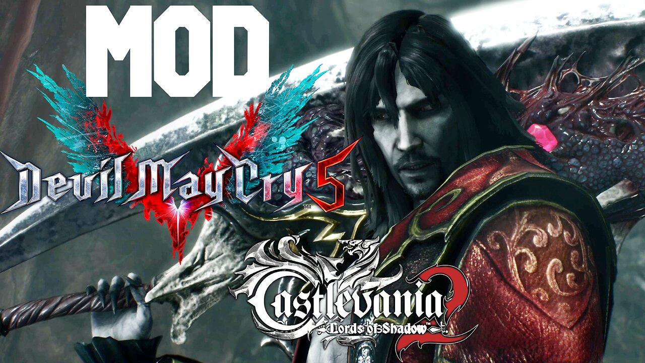 DEVIL MAY CRY 5 MOD Dante as Dracula Gabriel Belmont Lords of Shadow 2