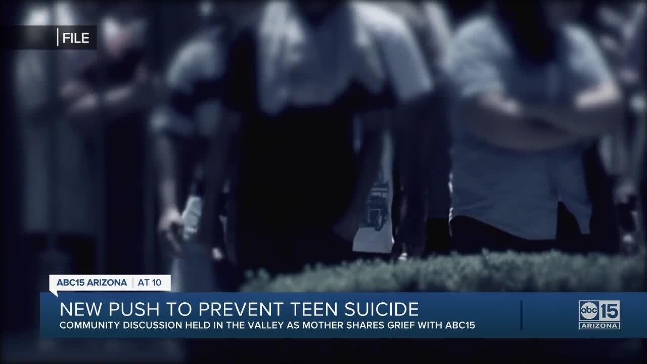 Valley student who took his life sparks conversation on suicide awareness