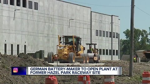 German battery-maker to open plant at former Hazel Park Raceway site