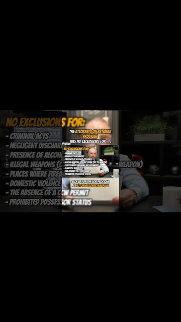 Not a problem, AOR has you covered 🫵 #criminallaw #selfdefense #attorney