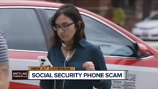 Social Security Phone Scam warning.