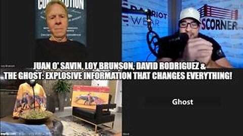 Juan O'Savin, Loy Brunson, David Nino Rodriguez & The Ghost:Explosive information that changes everything !