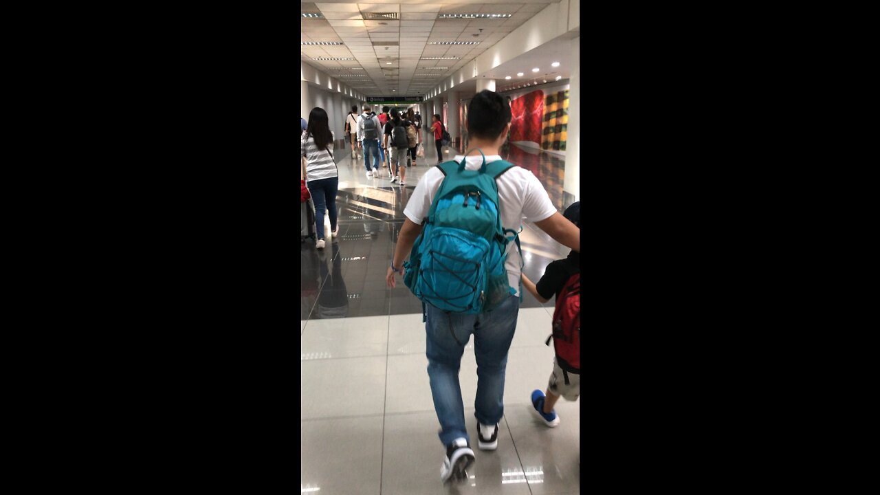 Arriving in Manila