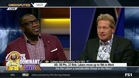 UNDISPUTED - Lakers are WINNING THE WEST! Skip admits Lakers can win the West !!