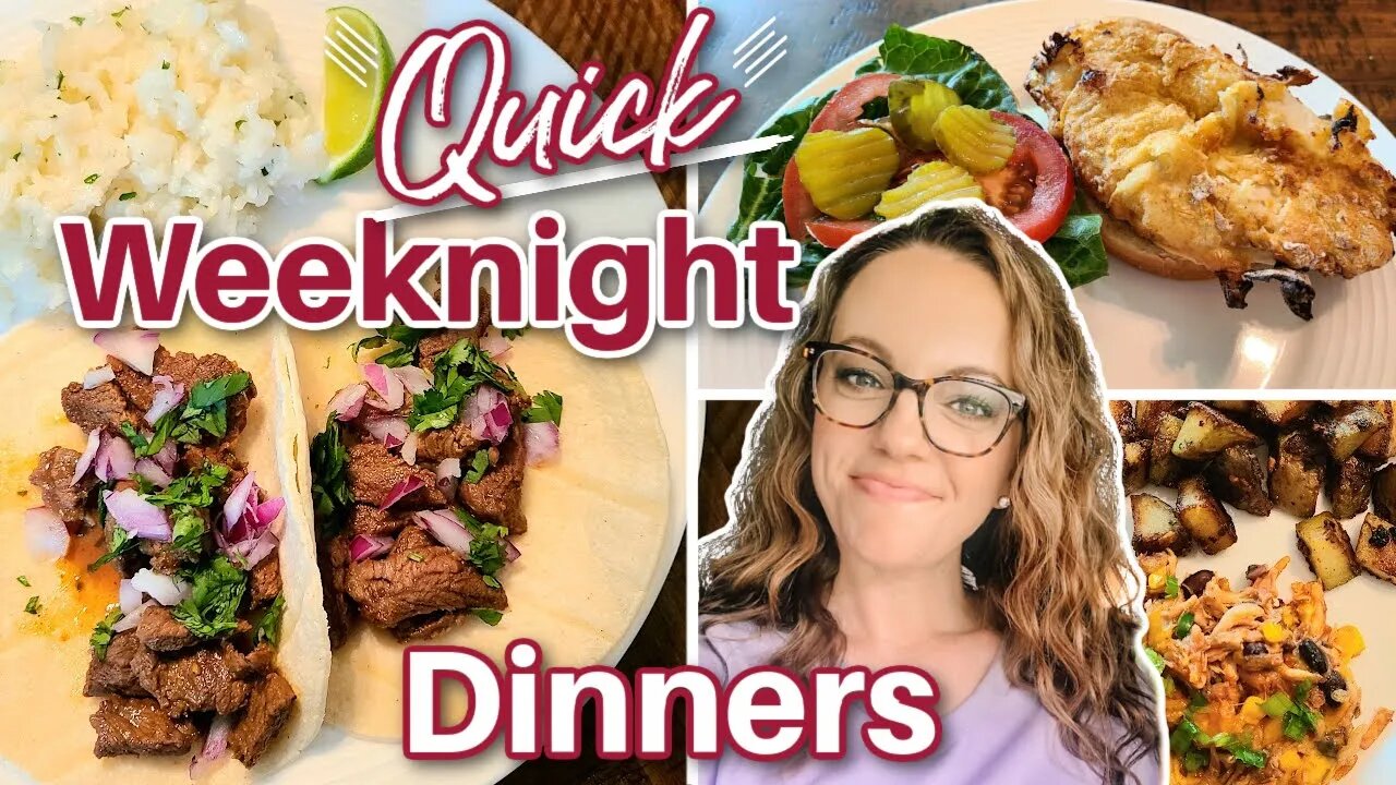 3 QUICK & EASY WEEKNIGHT DINNERS | WINNER DINNERS | EASY DINNER INSPIRATION! | NO. 102