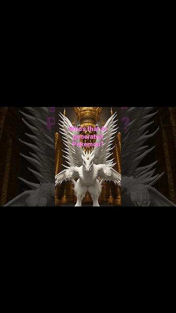 AI generated Reshiram #pokemon #whosthatpokemon