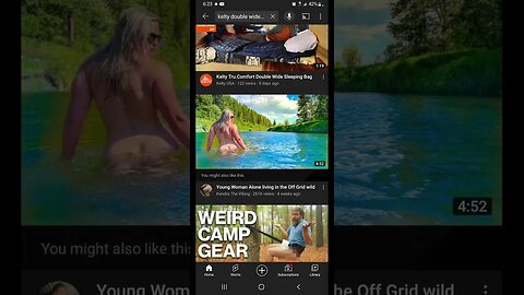 This STUPID Youtube "Outdoors" trend of Naked Females is Out of Control.