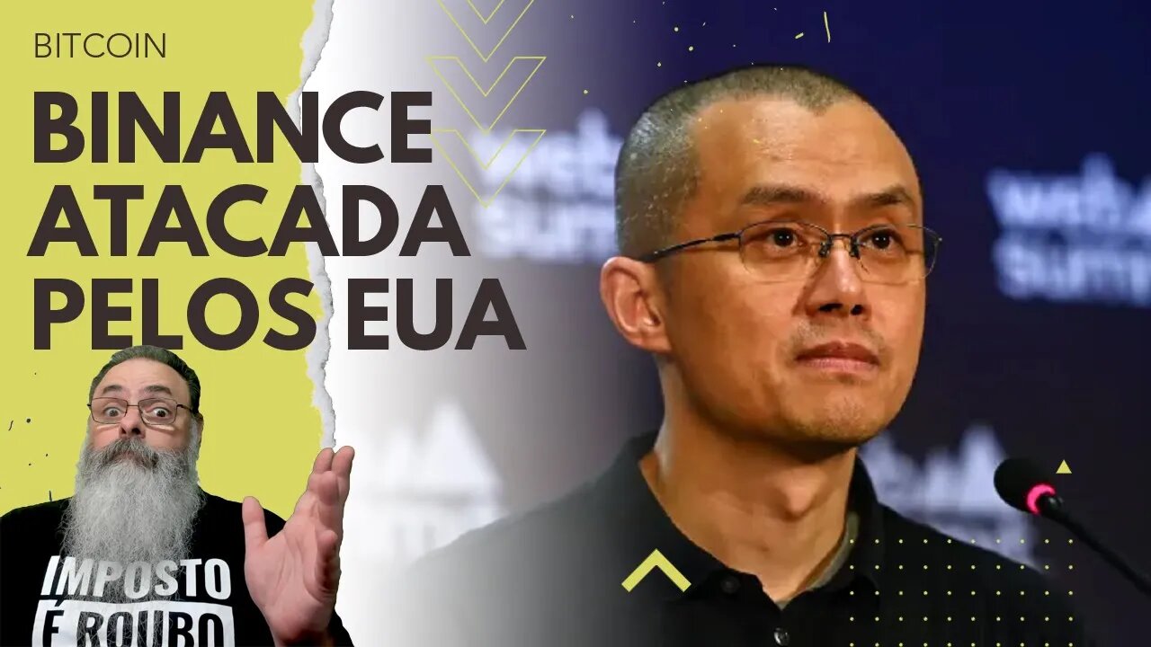 GOVERNO AMERICANO processa BINANCE e CZ, além de QUEBRAR SIGNATURE BANK para SUFOCAR o BITCOIN