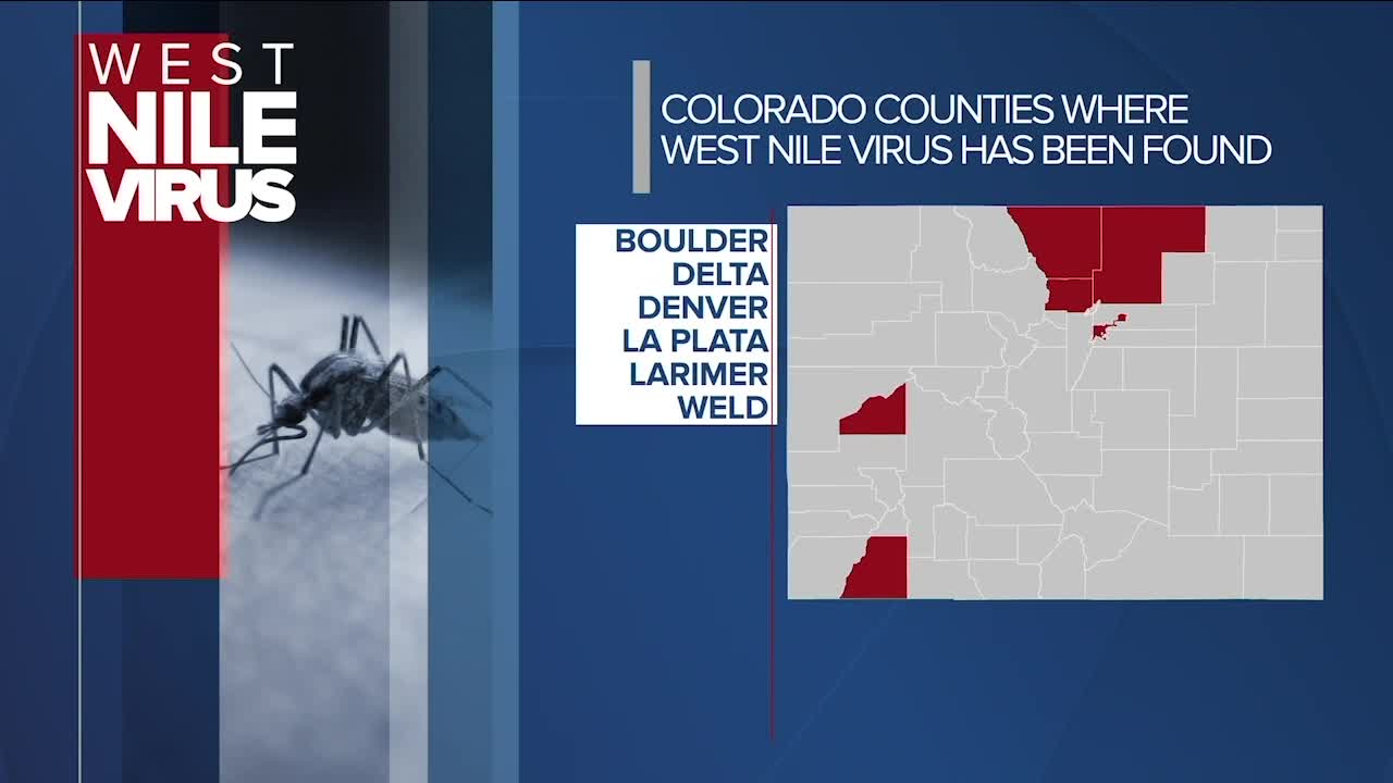 West Nile Virus found in 6 Colorado counties