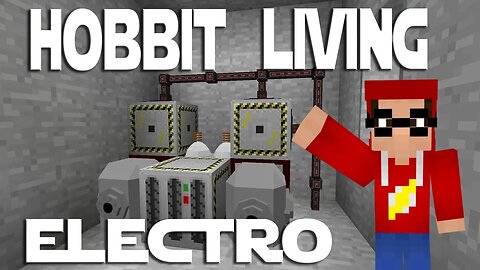 Modded Minecraft - Hobbit Living ep 16 - Splitting Water With The Electrolyser