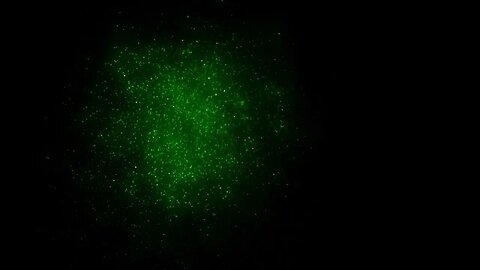 Galaxy Animation Wallpaper | Green Background