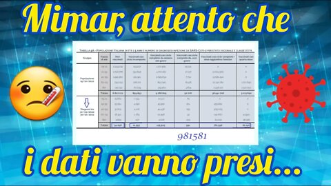 Riflessioni sulle tabelle dell'Istituto Superiore di Sanità...