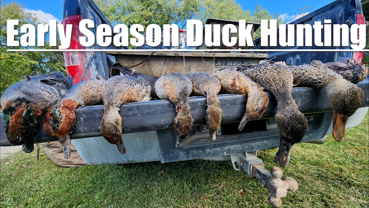 A Barrel Burner In The Muck || Early Season Duck Hunting
