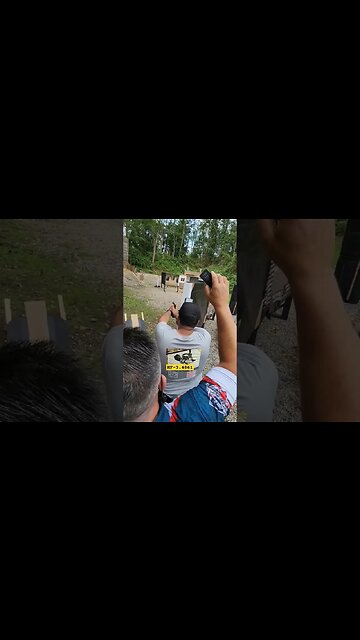 RBGC 🚄🔮🦿🦾 #uspsa August Match Stage 01 Dan #unloadshowclear #shorts