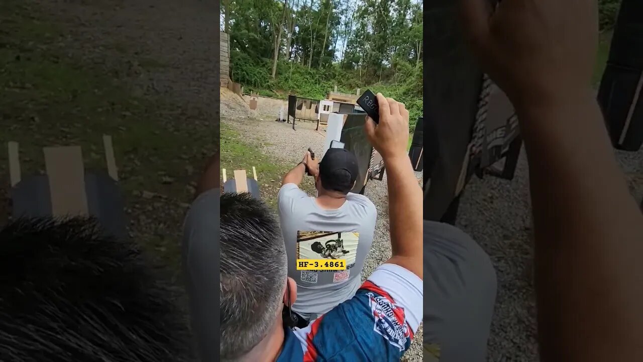 RBGC 🚄🔮🦿🦾 #uspsa August Match Stage 01 Dan #unloadshowclear #shorts