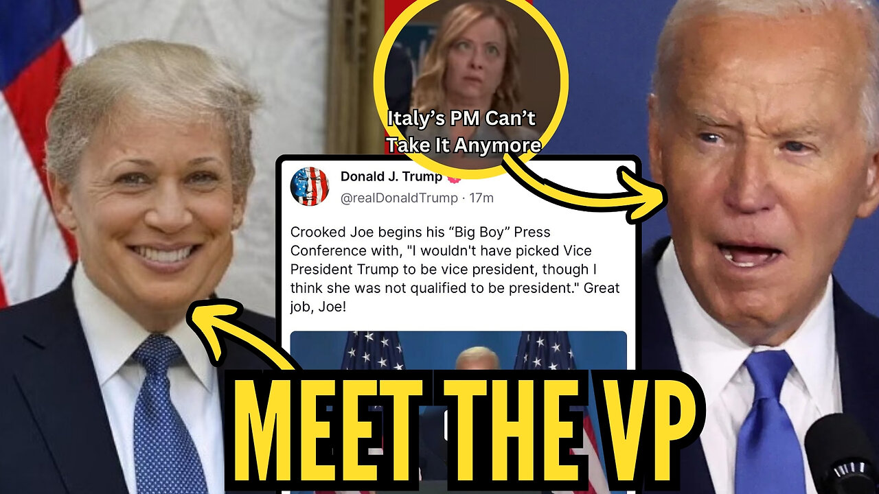 Joe Biden's UNHINGED Big Boy Presser. CREEPY Joe Strikes out AGAIN! | Stand on Guard CLIP