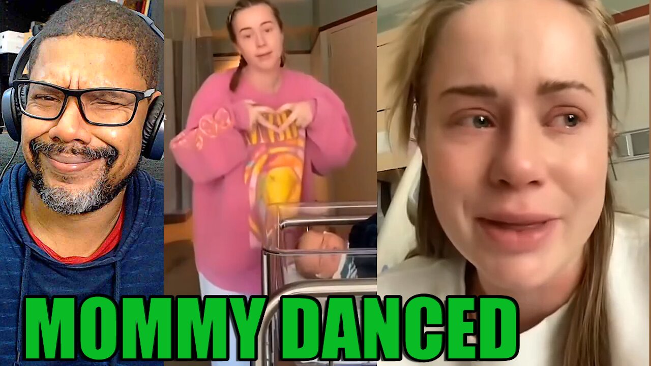 SICKENING Woman Dances on TikTok while baby is SICK