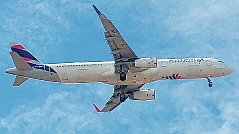 Airbus A321 PT-MXL coming from São Luís do Maranhão to Fortaleza