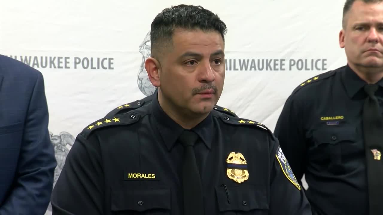 Chief Morales gives details on the suspect in the death of Officer Matthew Rittner