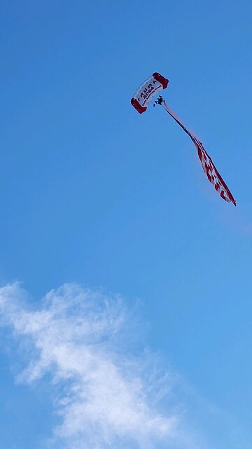 Army Veteran Dana bowman Parachuting in with Trump 2024