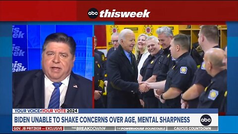 Dem Gov Pritzker: Biden’s Not Old, He’s Experienced