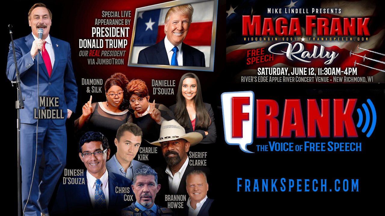 Patriot News Outlet Live | Charlie Kirk Speech | Mike Lindell's Maga Frank Rally | 6/12/2021