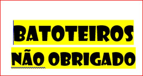 BATOTEIROS PARASITAS NÃO OBRIGADO politics-political