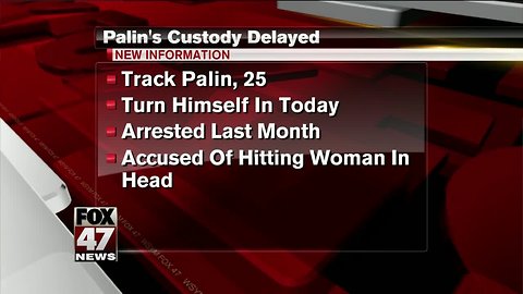 Sarah Palin's son arrested on domestic violence charges