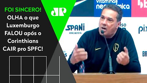 "EU SOU O CULPADO? Cara, o São Paulo hoje..." Luxemburgo DESABAFA após ELIMINAÇÃO do Corinthians!