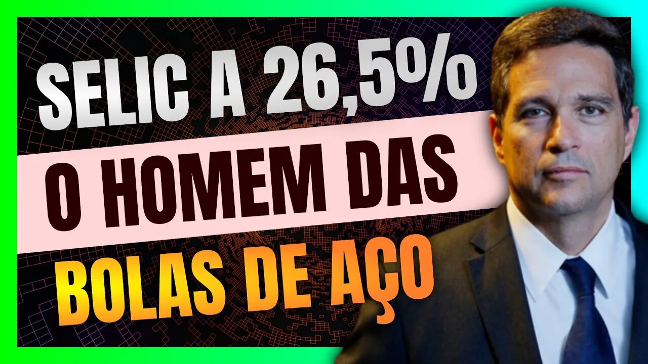 CAMPOS NETO peita o LULA e afirma que TAXA SELIC deveria ser de 26,5%