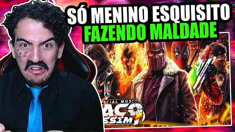 PASTOR REACT Rap dos Thunderbolts - ELES NÃO TEM MEDO DE NADA | Faço Assim