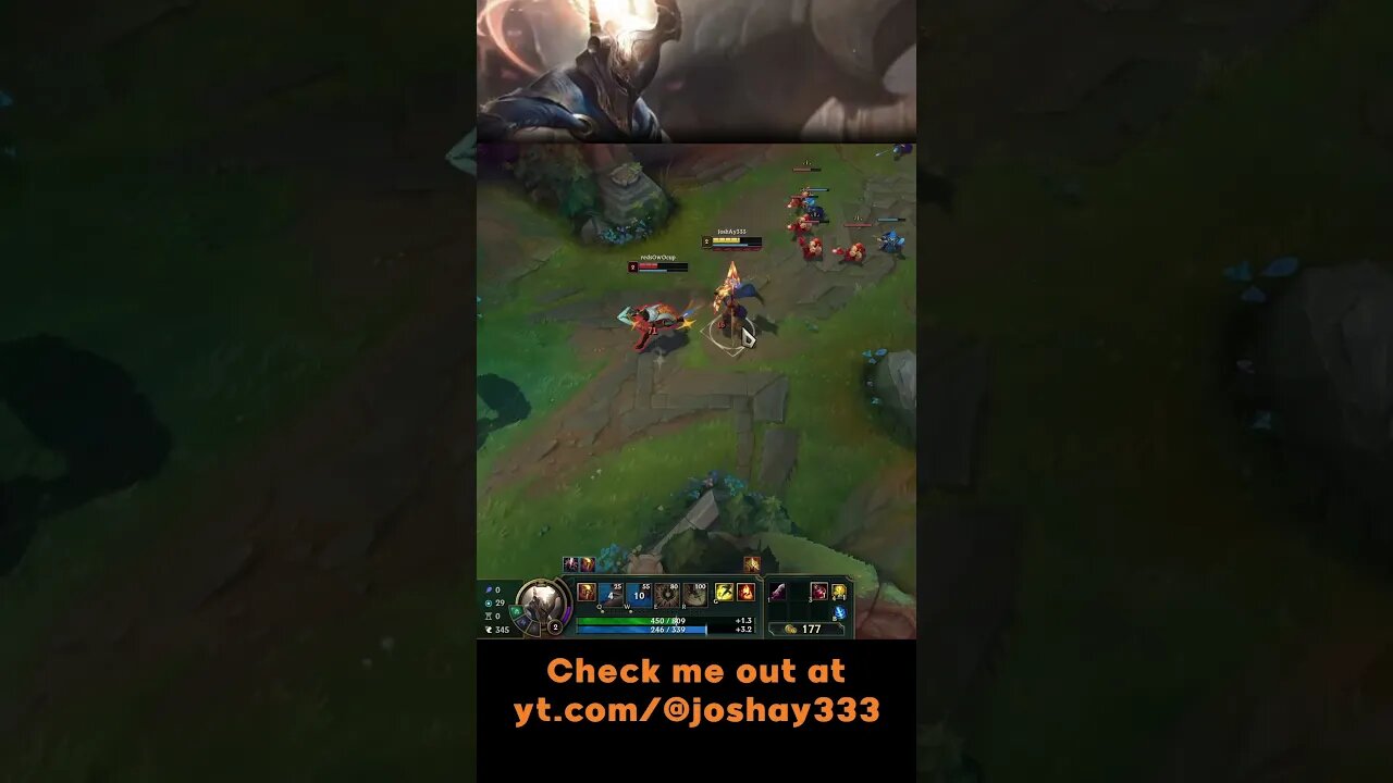Hitting Akshan With A Reaction Test #shorts #pantheon #leagueoflegends