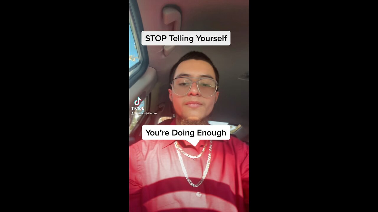 STOP Telling Yourself You're Doing Enough