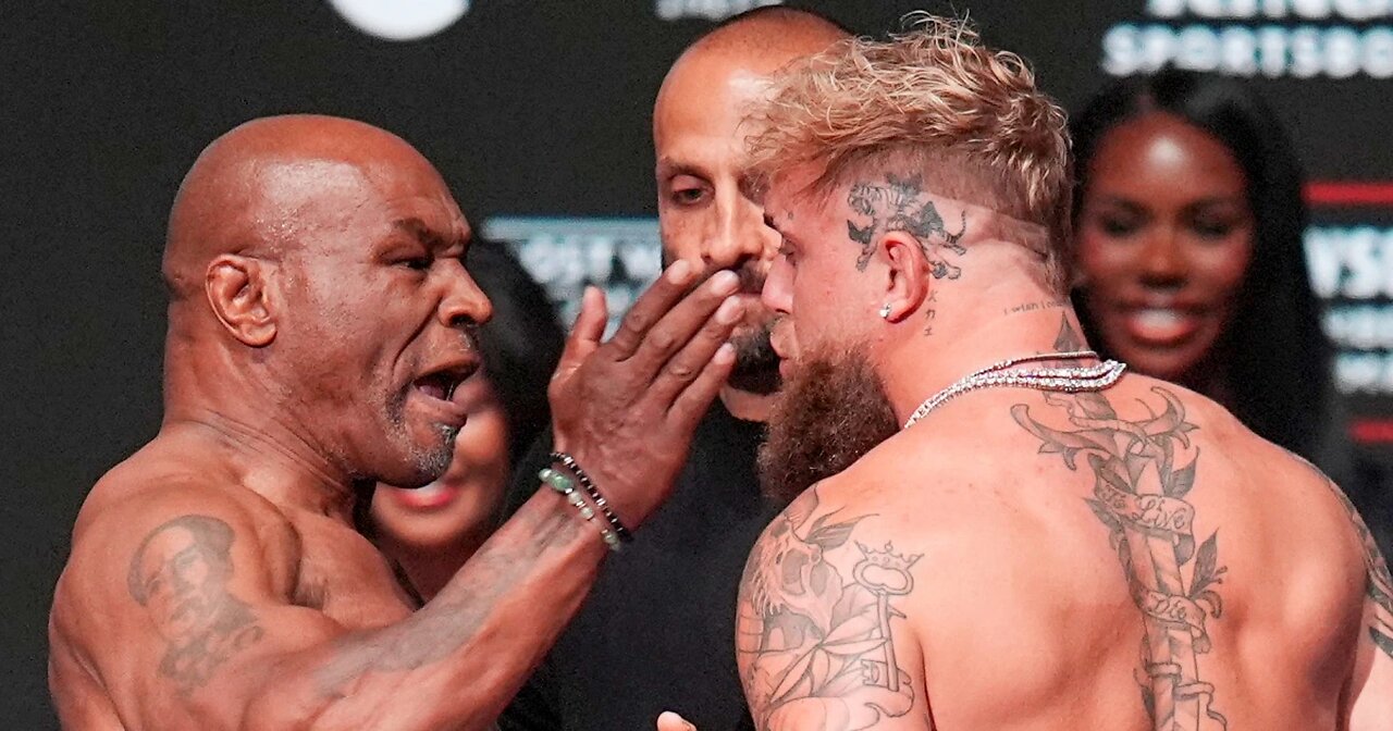 Mike Tyson SLAPS Jake Paul