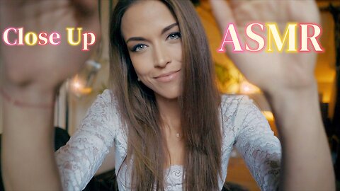 ASMR Gina Carla 💋 Close Up ASMR! High Sensitive and Personal!