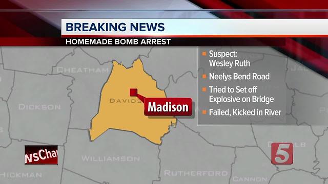 Man Accused Of Trying To Blow Up Madison Bridge